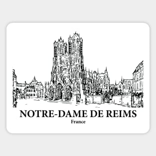 Notre-Dame de Reims - France Magnet